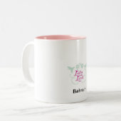 2 Couleurs Dames qui déjeunent tasse (Devant gauche)