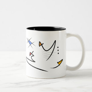 2 Couleurs Dans la tasse de vent