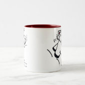 2 Couleurs DANS la tasse d'OPTIMISMES (Centre)