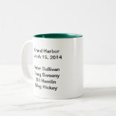 2 Couleurs De bande pluse âgé de 2014 tasse commémorative (Devant gauche)