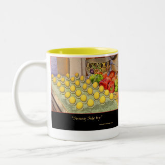 2 Couleurs De côté tasse 15oz "ensoleillée"