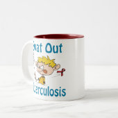 2 Couleurs De coup tasse de tuberculose (Devant gauche)