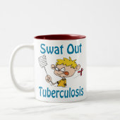 2 Couleurs De coup tasse de tuberculose (Gauche)