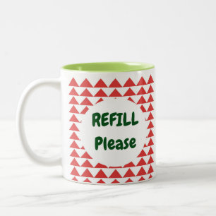 2 Couleurs De recharge tasse de café svp
