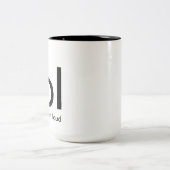 2 Couleurs de rire tasse bruyante (Centre)