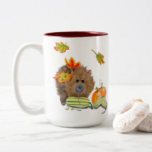2 Couleurs DE Tasse automne Igel