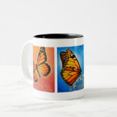 2 Couleurs Défilé de tasse de monarques (Devant gauche)