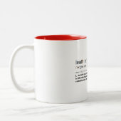 2 Couleurs Définition d'une tasse de Leatherneck (Gauche)