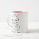 2 Couleurs "Deux" d'une tasse aimable (Devant gauche)