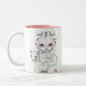 2 Couleurs "Deux" d'une tasse aimable (Gauche)