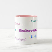 2 Couleurs Dieu m'appelle tasse (Centre)