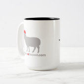 2 Couleurs Différent est fraîche - la tasse de café (Devant gauche)