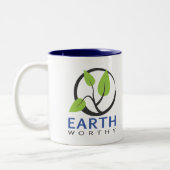 2 Couleurs Digne TASSE de la terre (Gauche)