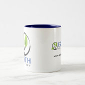 2 Couleurs Digne TASSE de la terre (Centre)