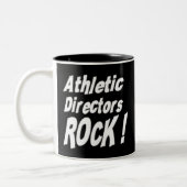 2 Couleurs Directeurs sportifs Rock ! Tasse (Gauche)