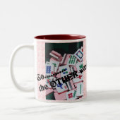 2 Couleurs disparaissent l'autre tasse de jongg (Gauche)