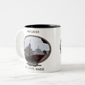 2 Couleurs Donc Verrouille la tasse (Devant gauche)