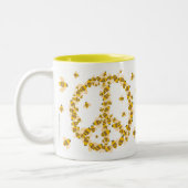 2 Couleurs Donnez à des abeilles une tasse d'occasion (Gauche)