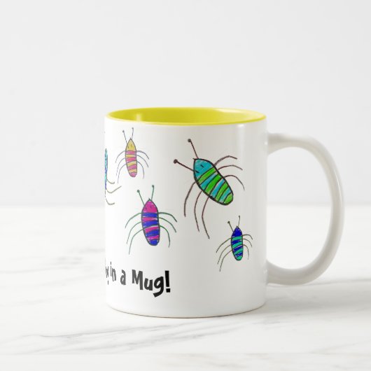 2 Couleurs Douillettement comme insecte dans une tasse (Droit)