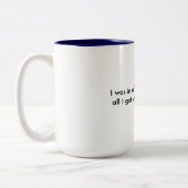 2 Couleurs Échange de Yankee - tasse drôle (Gauche)