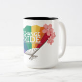 2 Couleurs Échangez la tasse Pride avec des fleurs de Sakura (Devant droit)