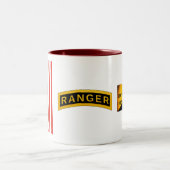 2 Couleurs École de garde forestière d'armée - tasse à deux (Centre)