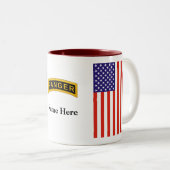 2 Couleurs École de garde forestière d'armée - tasse de (Devant droit)