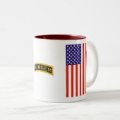 2 Couleurs École de garde forestière d'armée - tasse de (Devant droit)