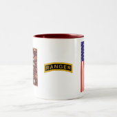 2 Couleurs École de garde forestière d'armée - tasse de (Centre)