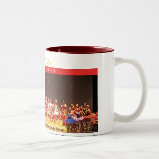 2 Couleurs École de Ming-Hai Wu de tasse de ballet (Droit)