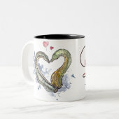 2 Couleurs Egelliebe la tasse ! (Devant gauche)