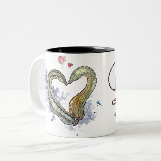 2 Couleurs Egelliebe la tasse ! (Devant gauche)