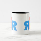2 Couleurs Emballez la tasse de Rocket (Centre)