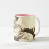 2 Couleurs embrassez-moi tasse (Devant droit)