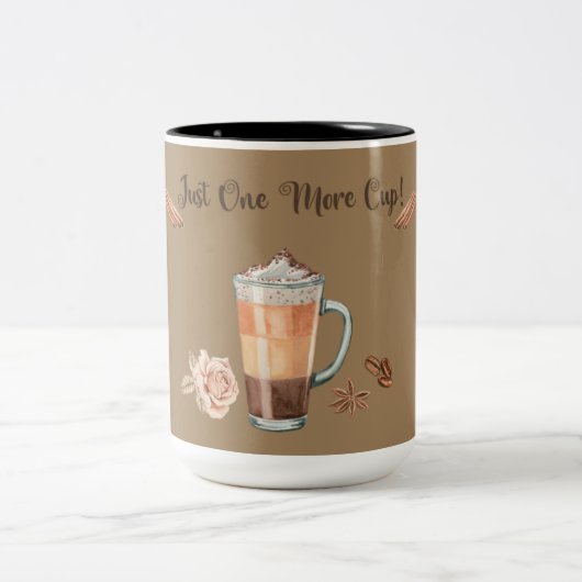 2 Couleurs Encore une tasse (Centre)