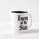 2 Couleurs Ennemi de la tasse d'état (Devant droit)