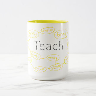 2 Couleurs Enseignez la tasse