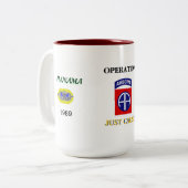 2 Couleurs ęr Tasse de saut de combat de cause de milliard (Devant gauche)