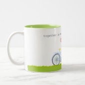 2 Couleurs Est ensemble mon endroit préféré à être tasse (Gauche)