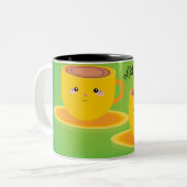 2 Couleurs Êtes-vous Prêt Tasse Nom Tasse à Thé/Café (Devant gauche)