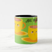 2 Couleurs Êtes-vous Prêt Tasse Nom Tasse à Thé/Café (Centre)