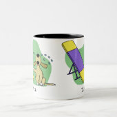 2 Couleurs Étude de la tasse d'agilité de bascule (Centre)
