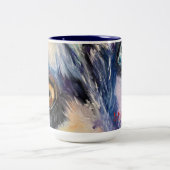 2 Couleurs Exécutons ALASKA 2-Tone 15oz tasse de café (Centre)