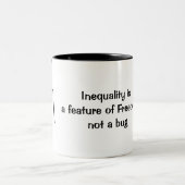 2 Couleurs Exposition de ruisseau de Yaron - tasse (Centre)