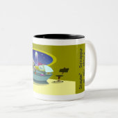 2 Couleurs Faible à la tasse de bureau (Devant droit)
