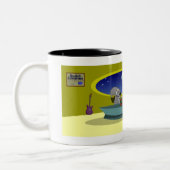 2 Couleurs Faible à la tasse de bureau (Gauche)