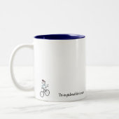 2 Couleurs Faire un cycle-Attaque d'intérieur ! tasse (Gauche)