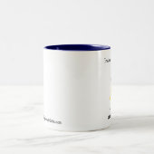 2 Couleurs Faire un cycle-Attaque d'intérieur ! tasse (Centre)