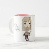 2 Couleurs Faites aujourd'hui la tasse magique (Devant gauche)