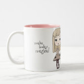 2 Couleurs Faites aujourd'hui la tasse magique (Gauche)